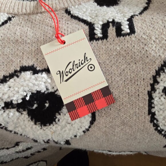 Woolrich x Target Adult Sheep Print Pullover Sweater Size XXL NWT unisex - Picture 4 of 6